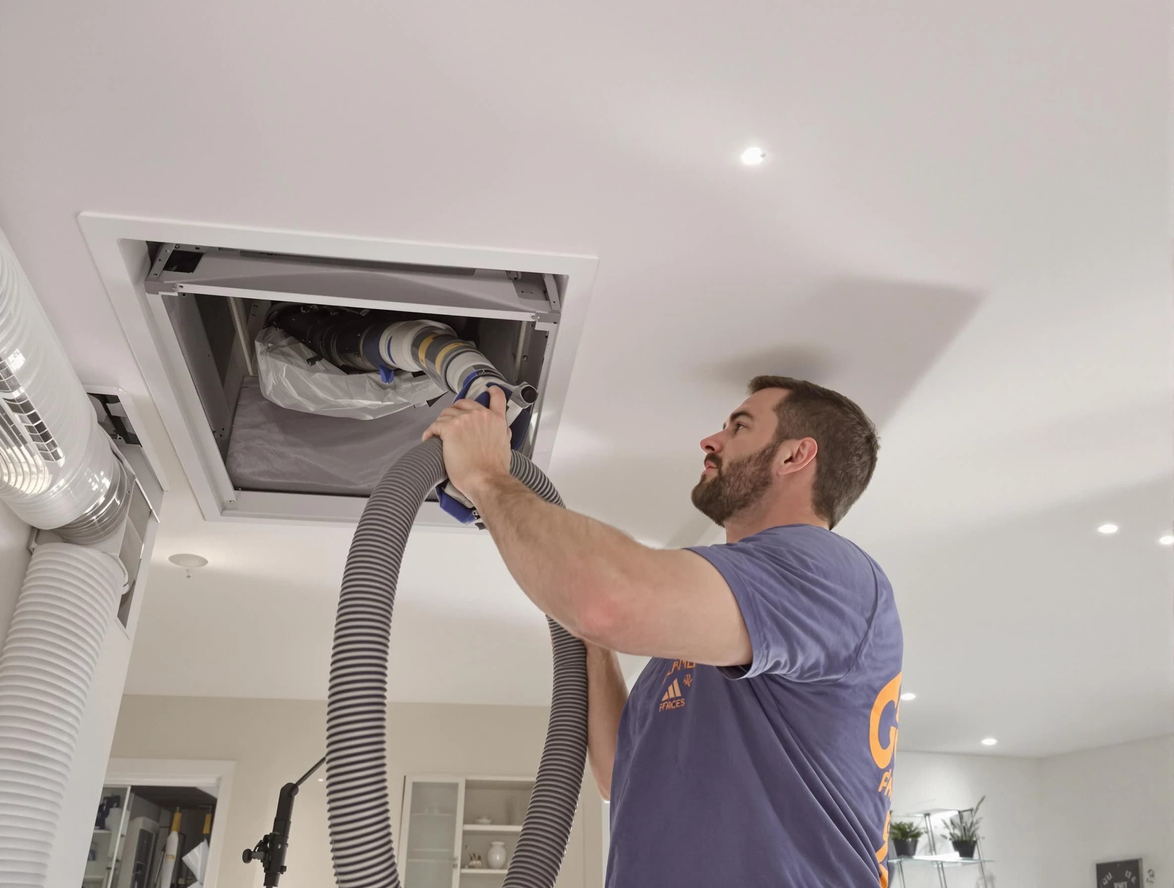Precision indoor duct cleaning by Chelmsford Air Duct Cleaning in Chelmsford