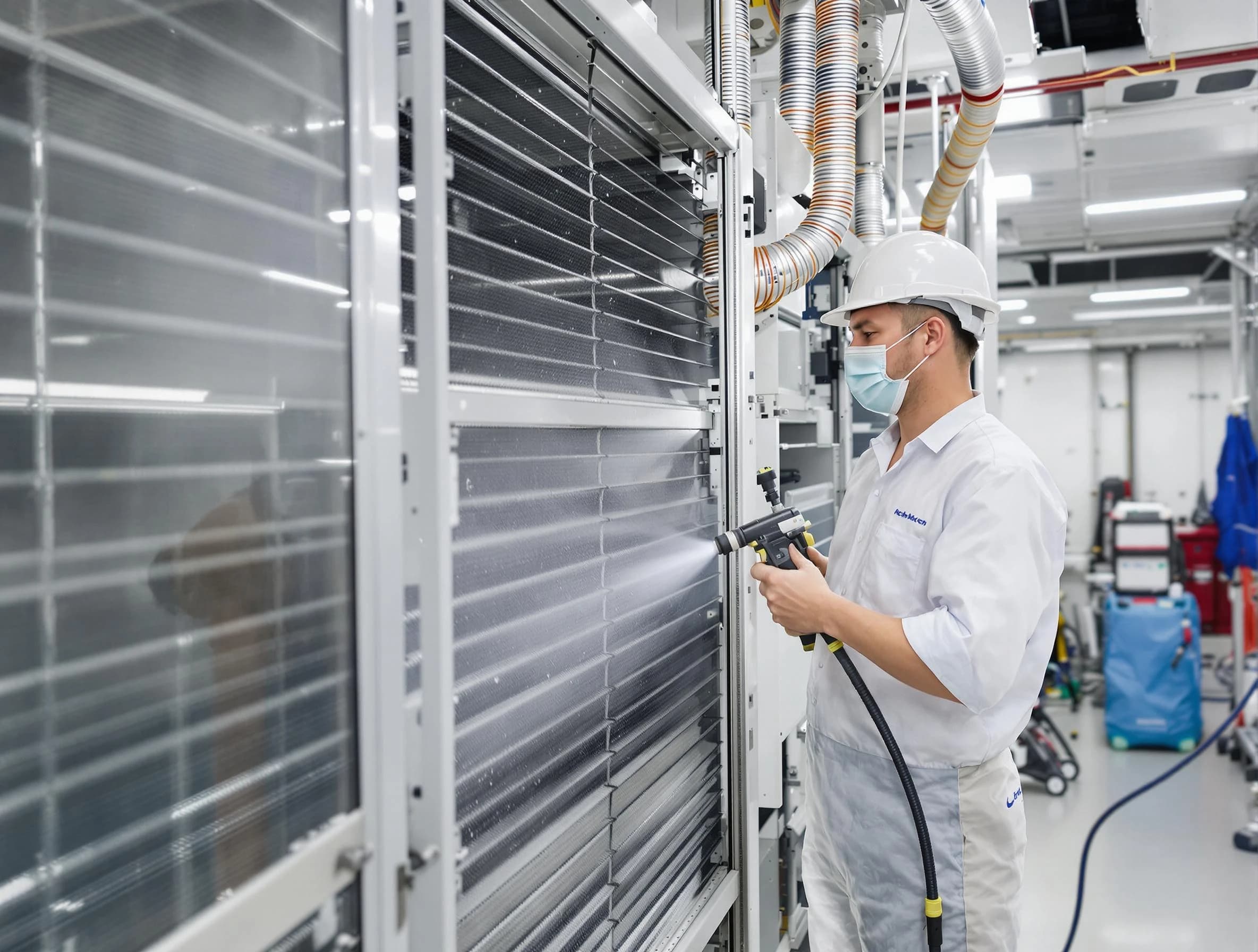 Professional AC coil cleaning by Chelmsford Air Duct Cleaning in Chelmsford