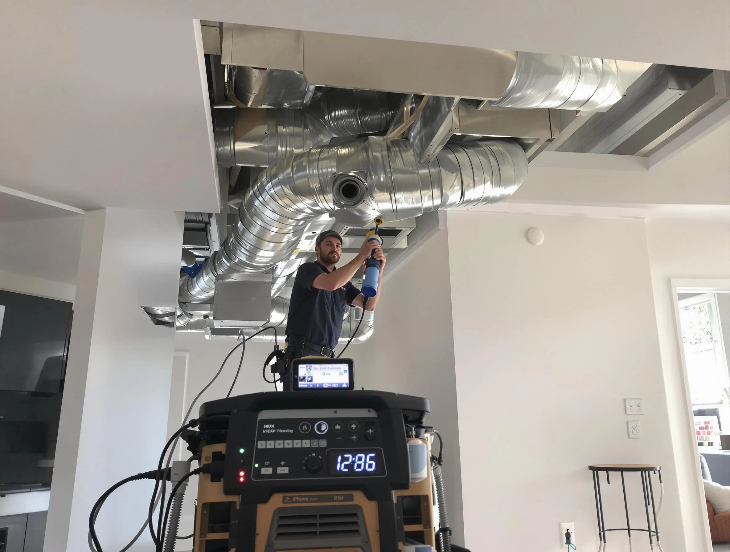 Advanced pure air duct cleaning by Chelmsford Air Duct Cleaning in Chelmsford