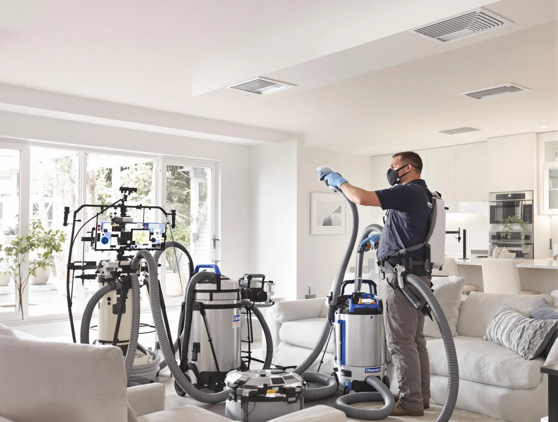 Professional AC duct cleaning by Chelmsford Air Duct Cleaning in Chelmsford